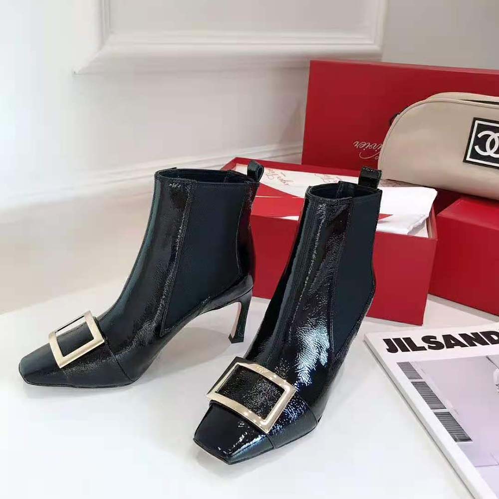 Roger Vivier Women Trompette Chelsea Boots in 6.5 cm Heel - image 4