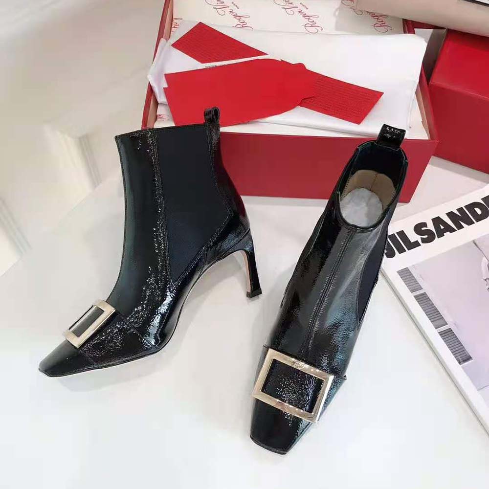 Roger Vivier Women Trompette Chelsea Boots in 6.5 cm Heel - image 5