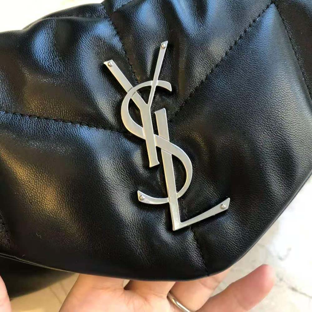 Saint Laurent YSL Women Loulou Puffer Small Bag in Quilted Lambskin - image 9
