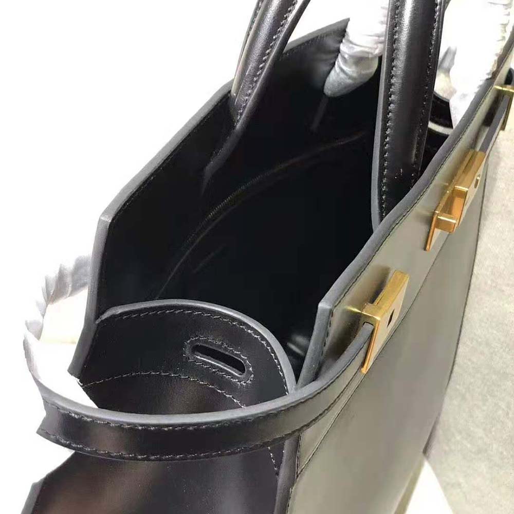 Saint Laurent YSL Women Manhattan Small Shopping in Smooth Leather - image 8