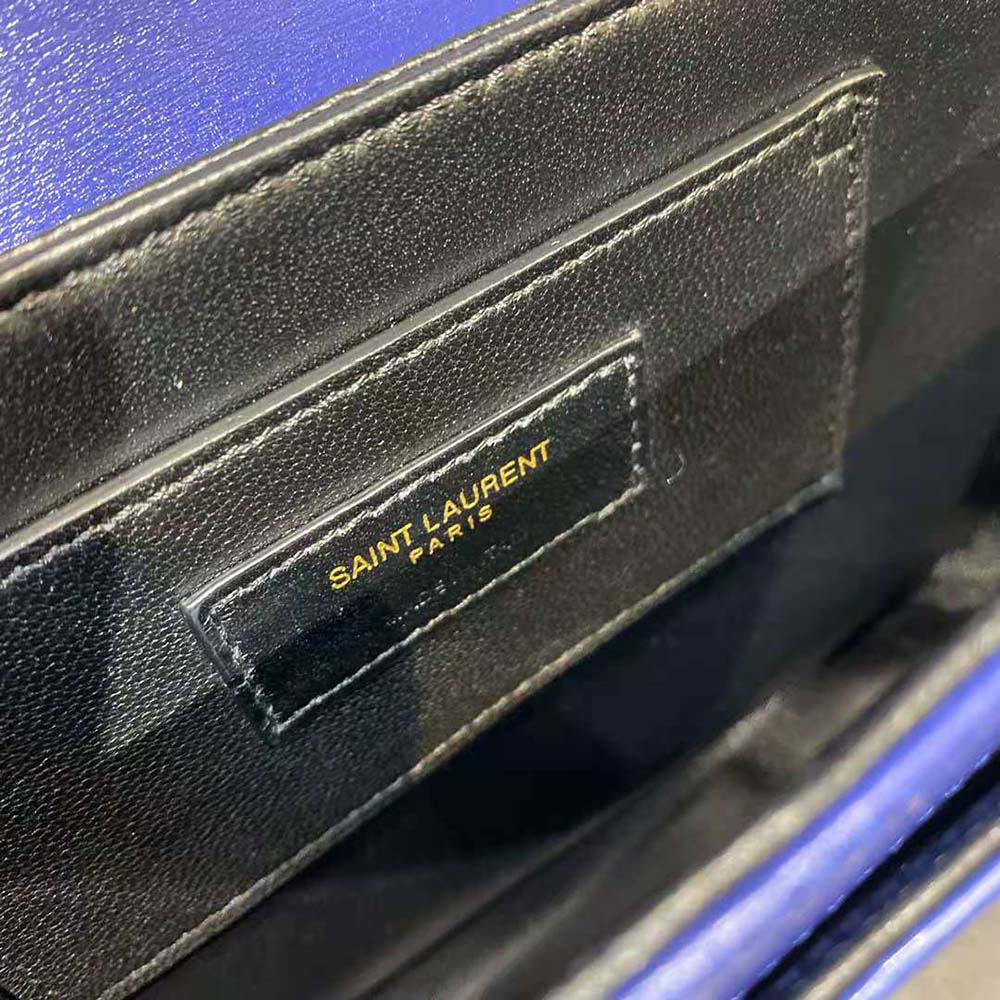 Saint Laurent YSL Women Solferino Medium Satchel in Box Saint Laurent Leather - image 10