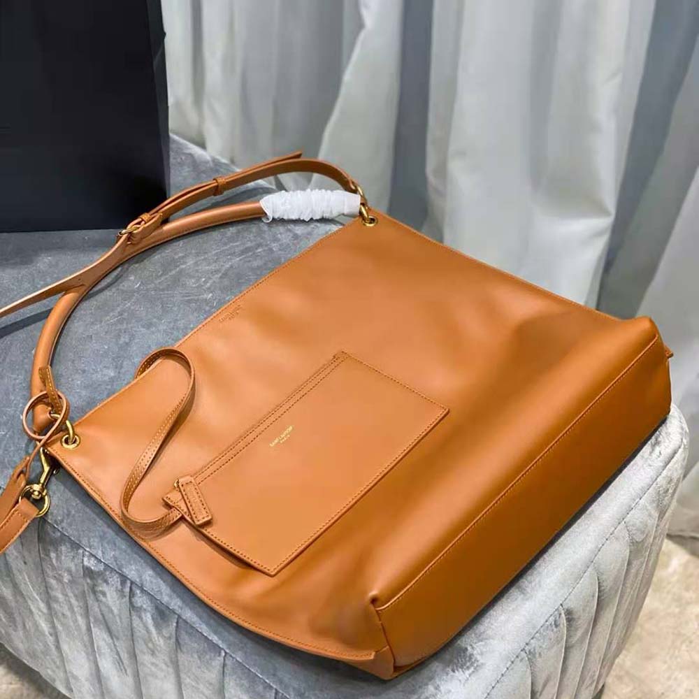 Saint Laurent YSL Women Tag Hobo Bag in Smooth Saddle Leather - image 6