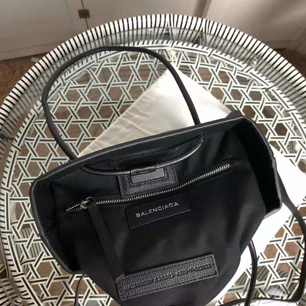 Balenciaga Women Shopping XXS North South Tote Bag in Squared Calfskin Bag-White - image 9