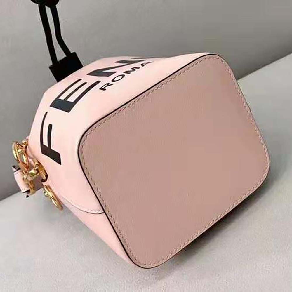 Fendi Women Mon Tresor Pink Leather Mini Bag - image 5