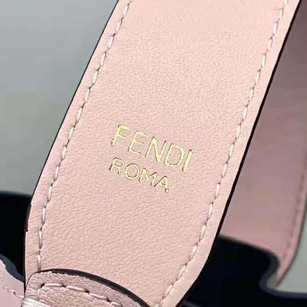 Fendi Women Mon Tresor Pink Leather Mini Bag - image 9