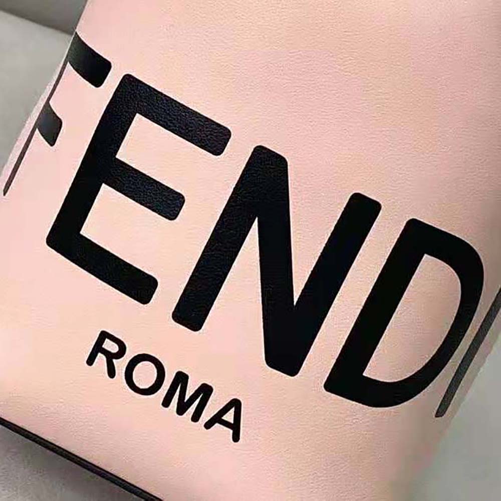 Fendi Women Mon Tresor Pink Leather Mini Bag - image 7