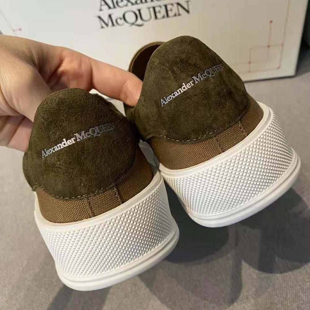 Alexander Mcqueen Women Deck Lace Up Plimsoll-Brown - image 10