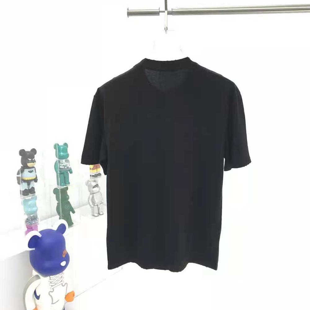 Side angle showing oversized fit of Balenciaga Women Marathon XL T-shirt