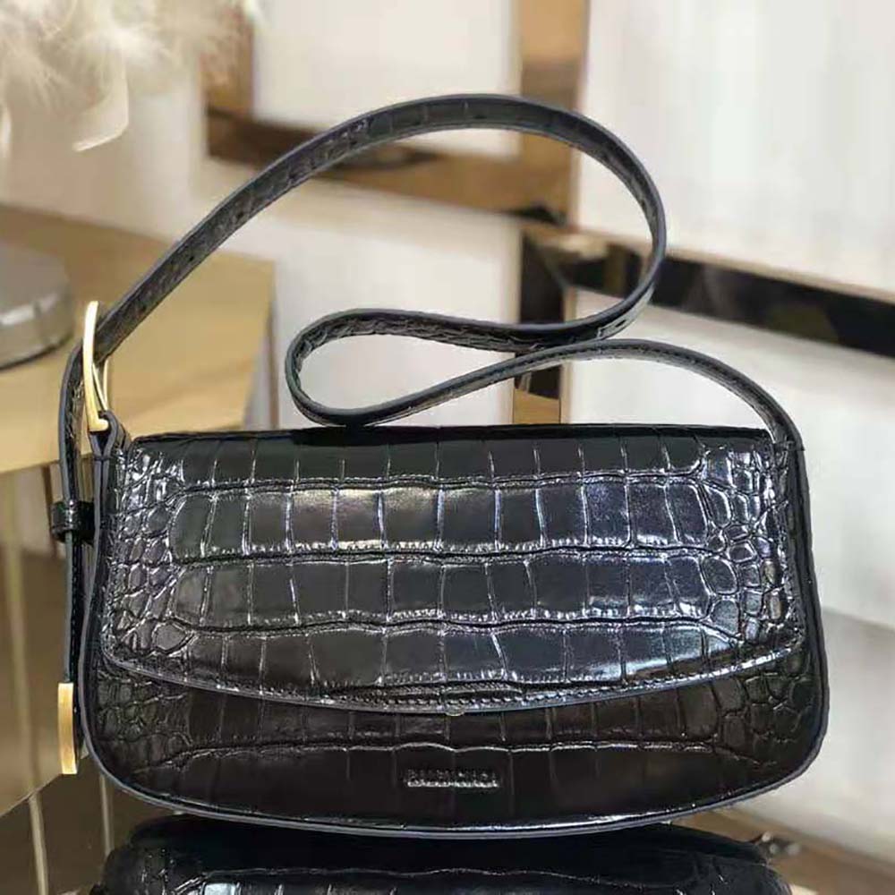 Side angle showcasing silhouette of Balenciaga Women Ghost Sling Bag