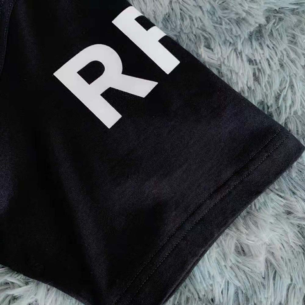 Burberry Men Horseferry Print Cotton Oversized T-shirt-Black - image 5