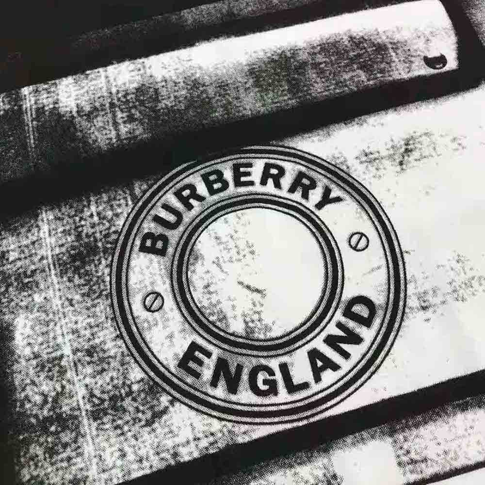 Burberry Women Pocket Bag Print Cotton Jersey T-shirt-White - image 6