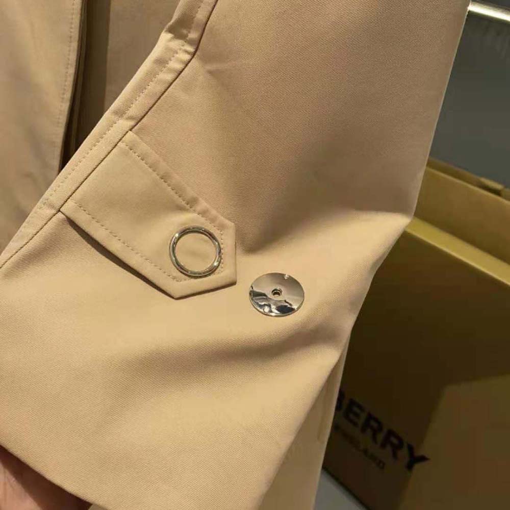 Burberry Women Horseferry Print Cotton Gabardine Car Coat - image 10