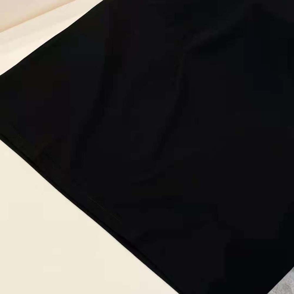 Burberry Women Monogram Motif Cotton Oversized T-shirt-Black - image 6