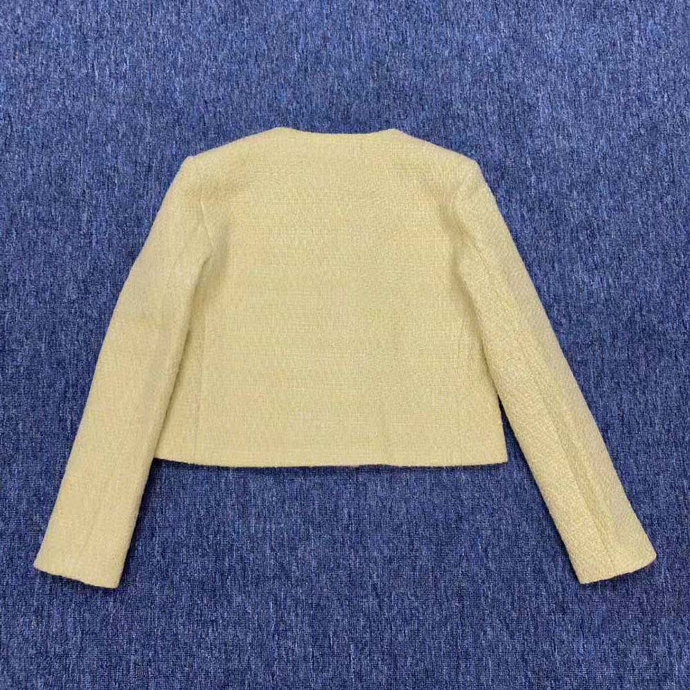 Side profile showing silhouette of Celine Women Chasseur Jacket