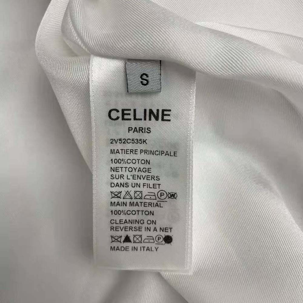 Celine Women Windbreaker with Monogram in Nylon-White - image 10