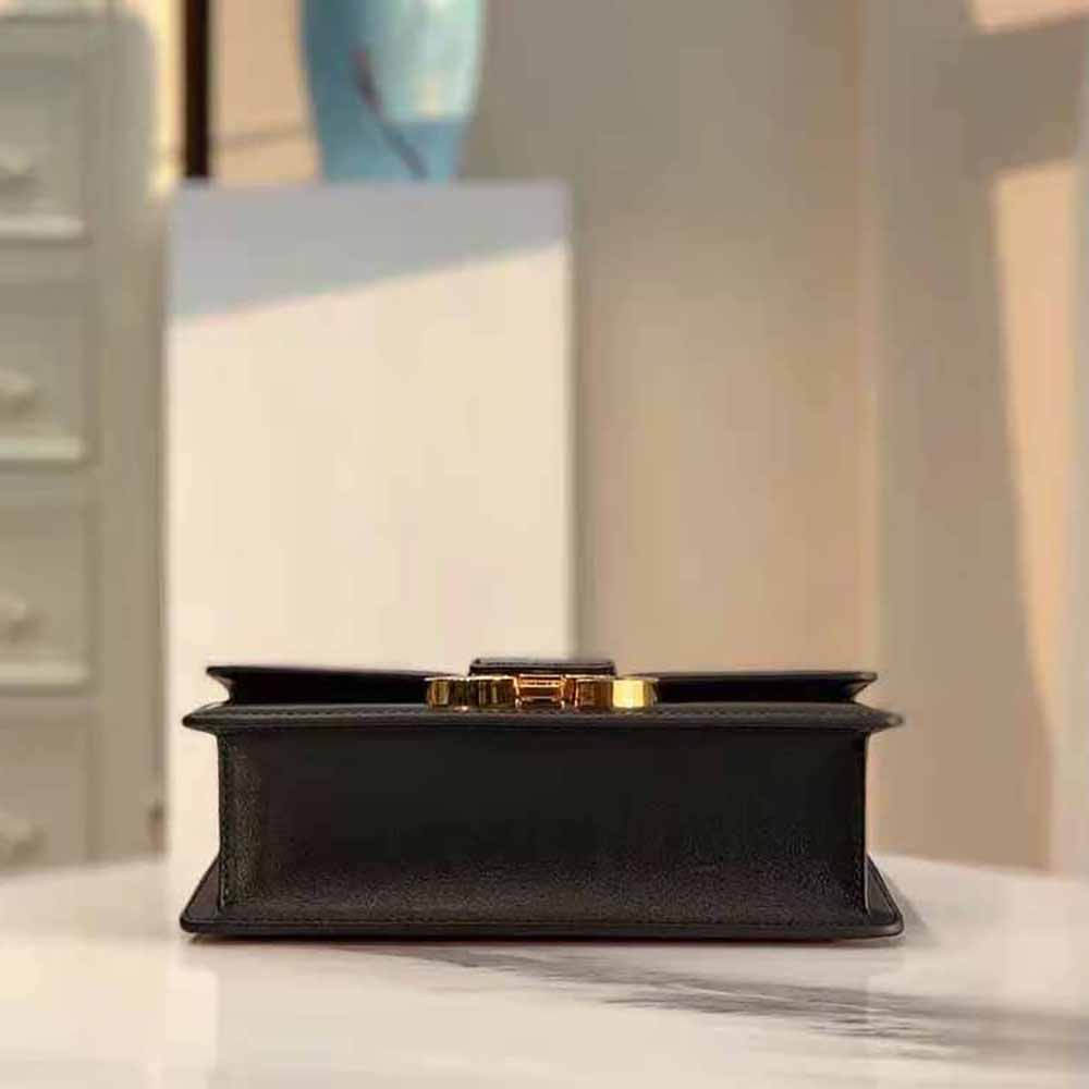 Dior Women 30 Montaigne Bag Des Vents Box Calfskin-Black - image 7