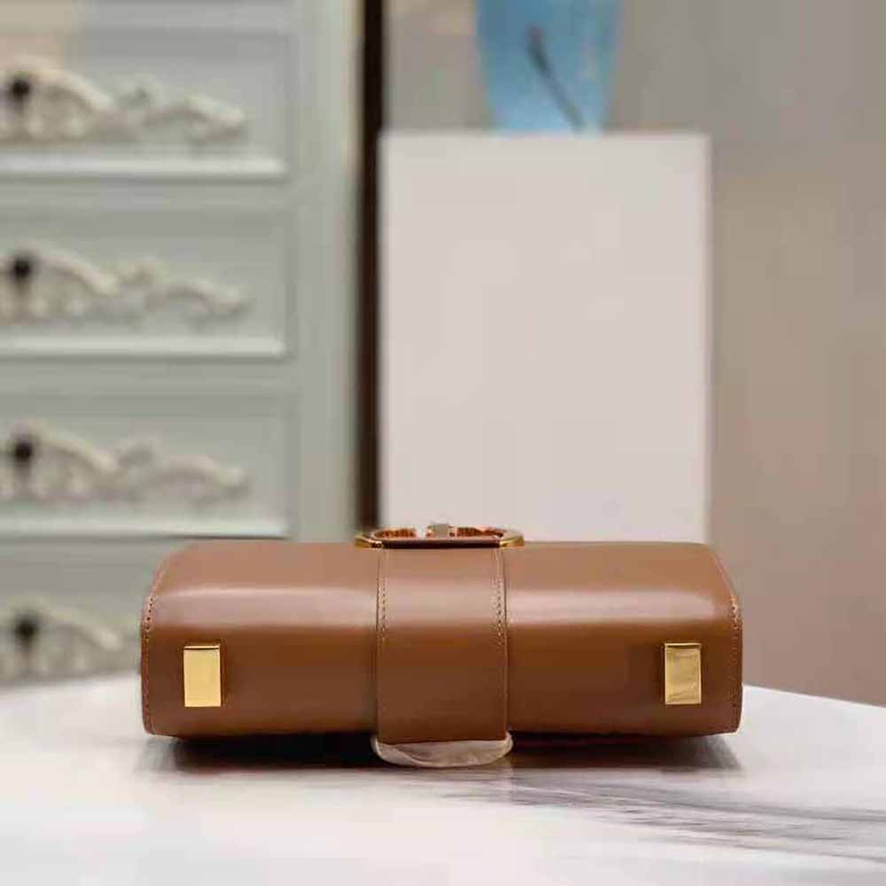 Dior Women 30 Montaigne Bag Des Vents Box Calfskin-Brown - image 7