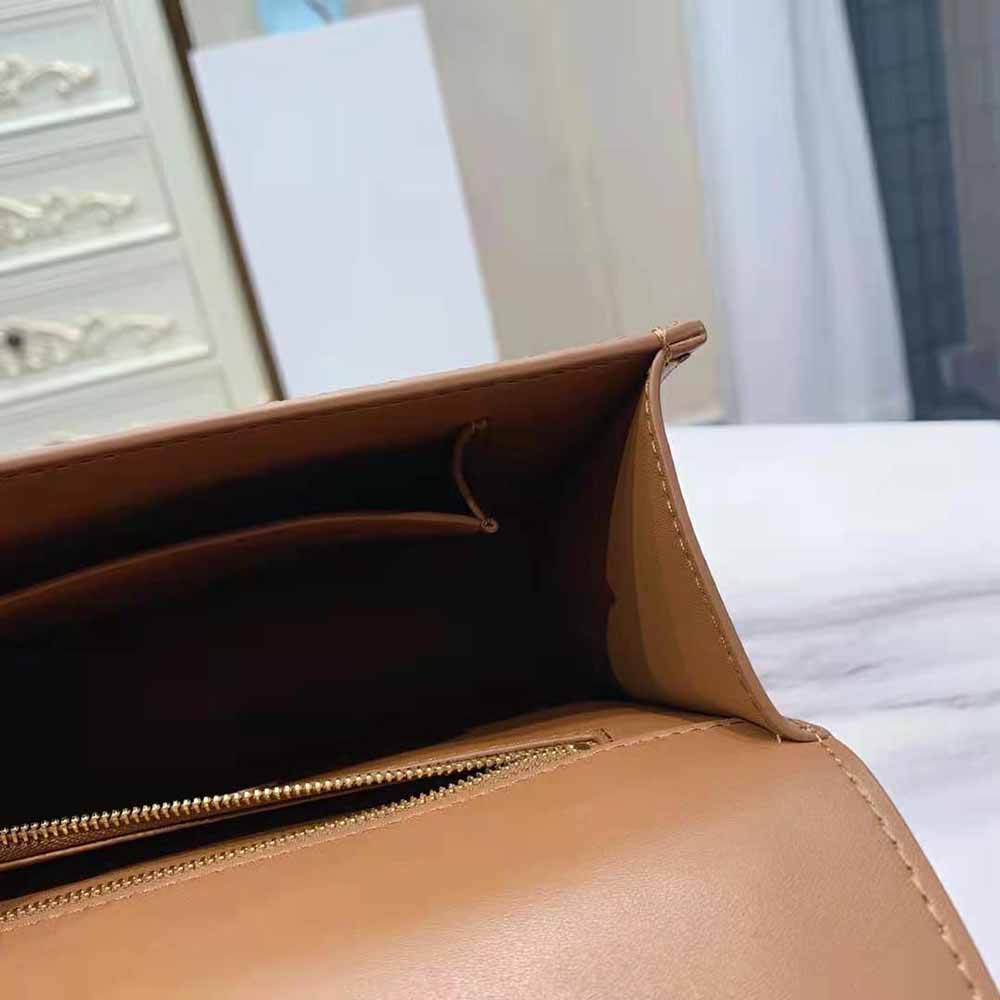 Dior Women 30 Montaigne Bag Des Vents Box Calfskin-Brown - image 10