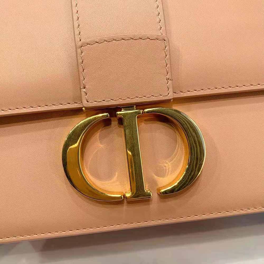 Dior Women 30 Montaigne Bag Des Vents Box Calfskin-Pink - image 8