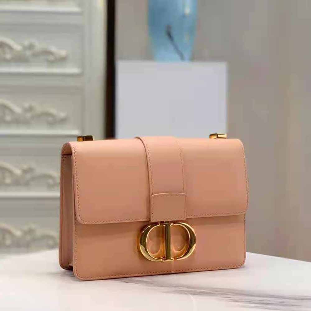 Dior Women 30 Montaigne Bag Des Vents Box Calfskin-Pink - image 4