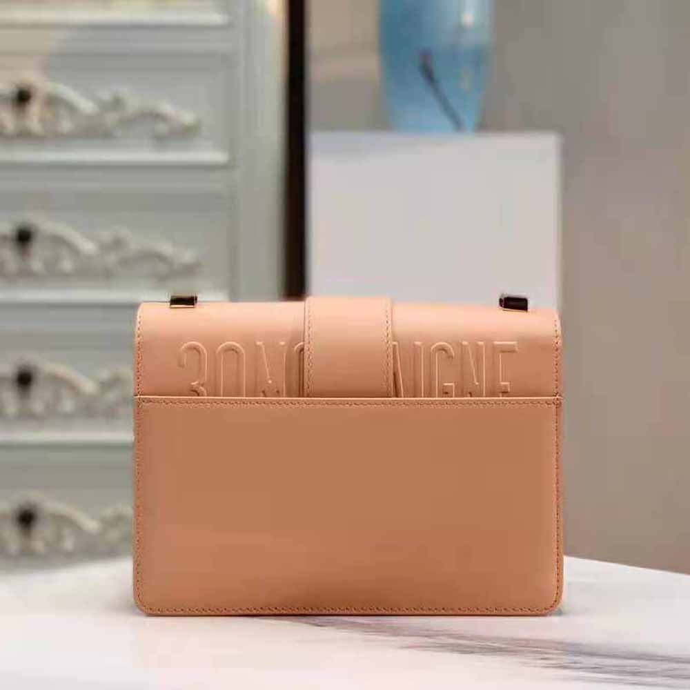Dior Women 30 Montaigne Bag Des Vents Box Calfskin-Pink - image 5