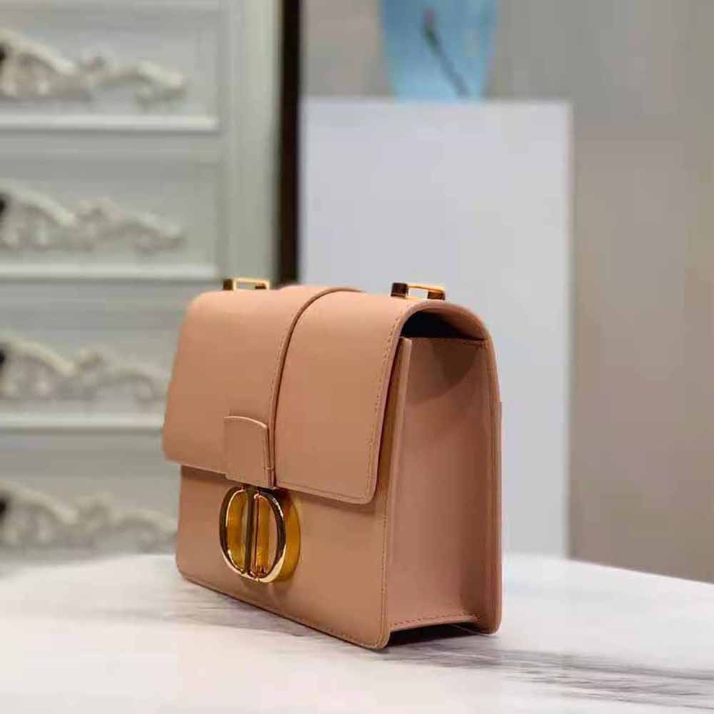Dior Women 30 Montaigne Bag Des Vents Box Calfskin-Pink - image 6