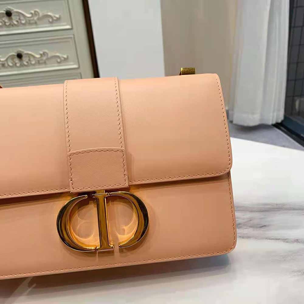 Dior Women 30 Montaigne Bag Des Vents Box Calfskin-Pink - image 9
