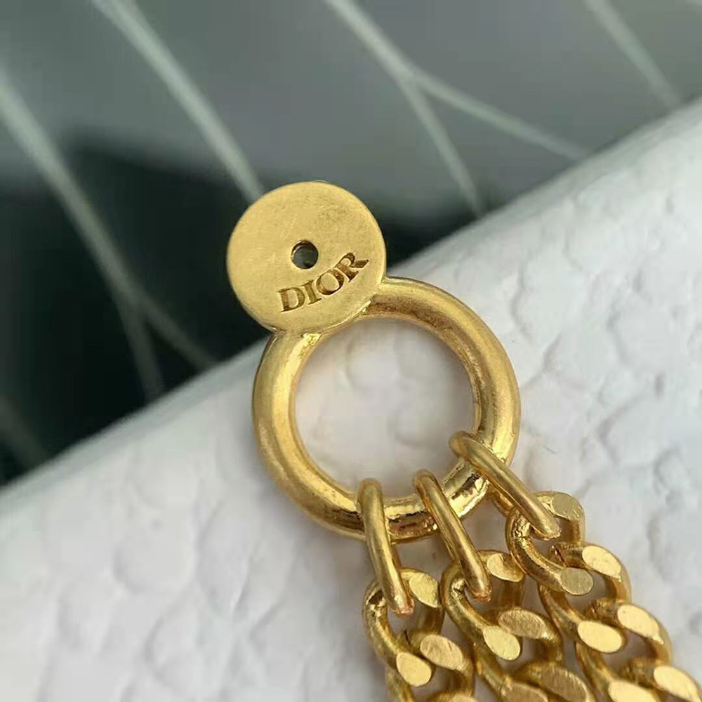Dior Women 30 Montaigne Earrings Gold-Finish Metal - image 6