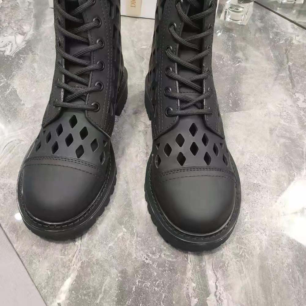 Dior Women D-Trap Boot Black Matte Calfskin - image 6