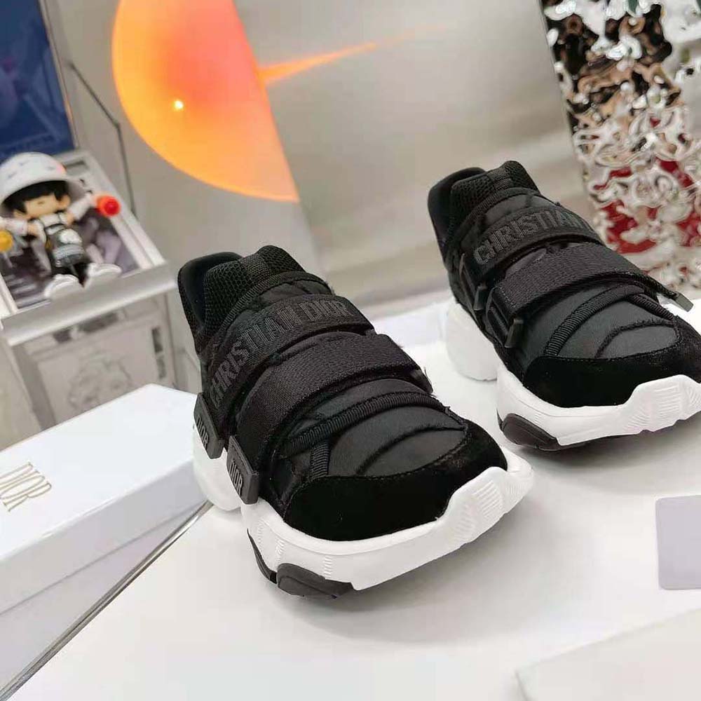 Dior Women D-Wander Sneaker Black Camouflage Technical Fabric - image 6