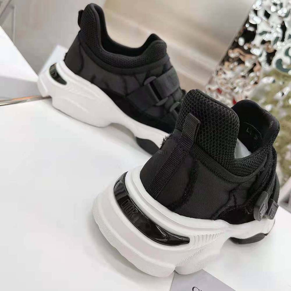 Dior Women D-Wander Sneaker Black Camouflage Technical Fabric - image 8