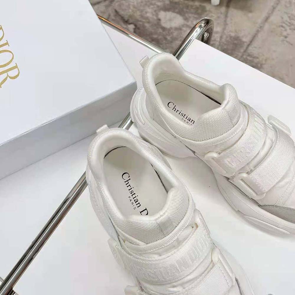 Dior Women D-Wander Sneaker White Camouflage Technical Fabric - image 8
