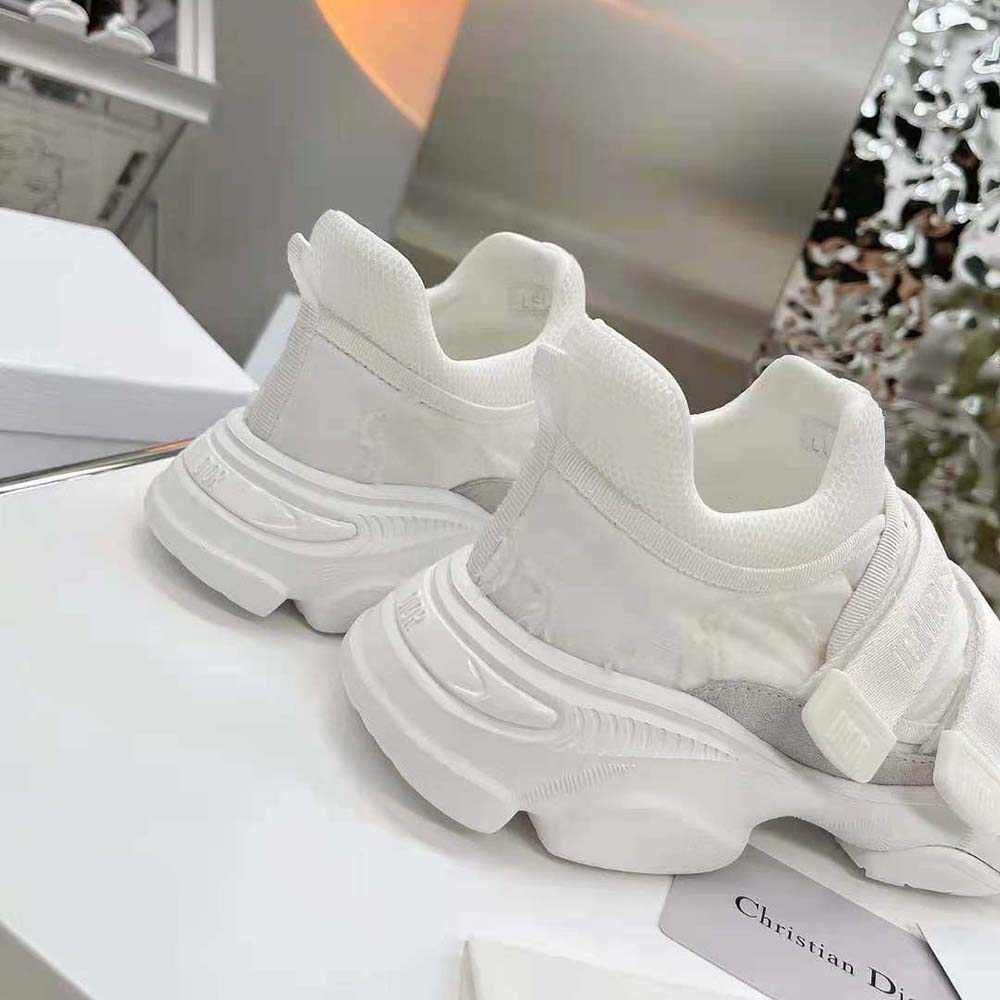 Dior Women D-Wander Sneaker White Camouflage Technical Fabric - image 7