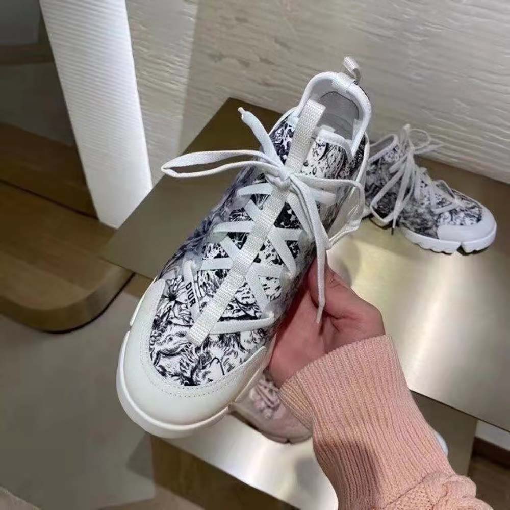 Dior Women D-connect Sneaker Zodiac Printed Technical Fabric - image 4