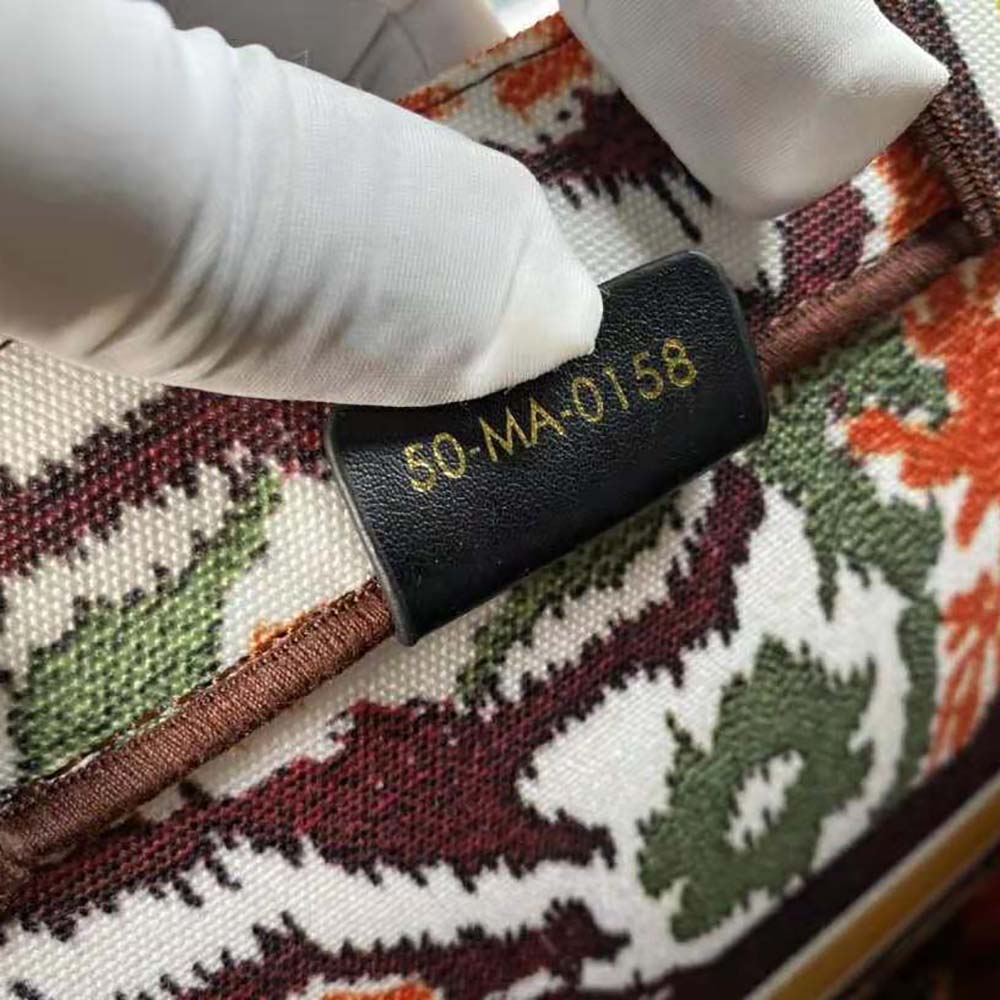 Dior Women Dior Book Tote Yellow Multicolor Dior Paisley Embroidery - image 7