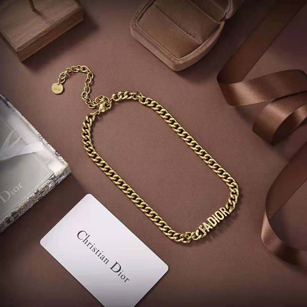 Dior Women J Adior Bracelet Antique Gold-Finish Metal - image 4