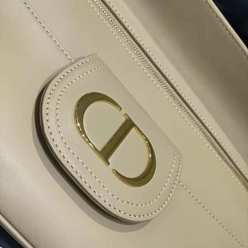 Dior Women Medium Diordouble Bag Smooth Calfskin-Beige - image 8