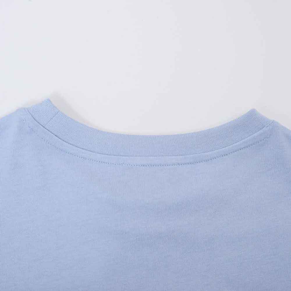 Loewe Men Anagram Embroidered T-shirt in Cotton-Blue - image 7