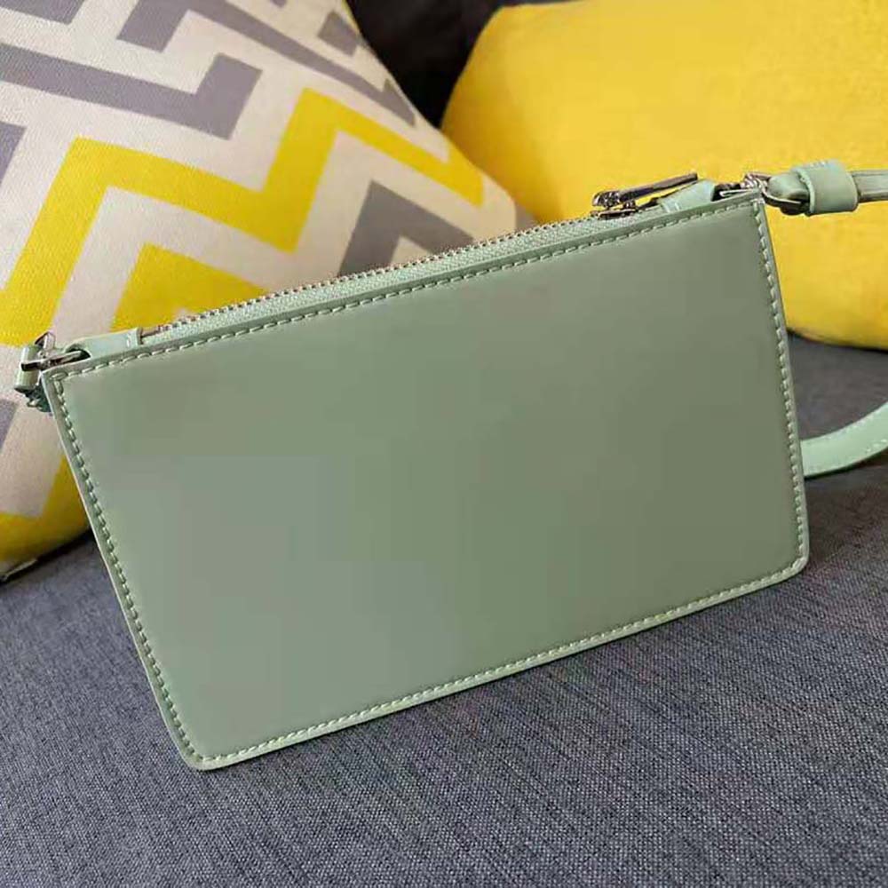 Prada Women Brushed Leather Mini-Bag-Aqua - image 5