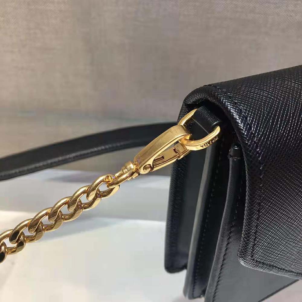 Prada Women Leather Mini-Bag-Black - image 8