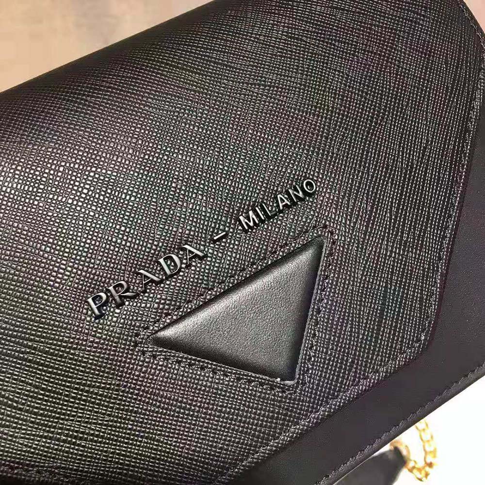 Prada Women Leather Mini-Bag-Black - image 9