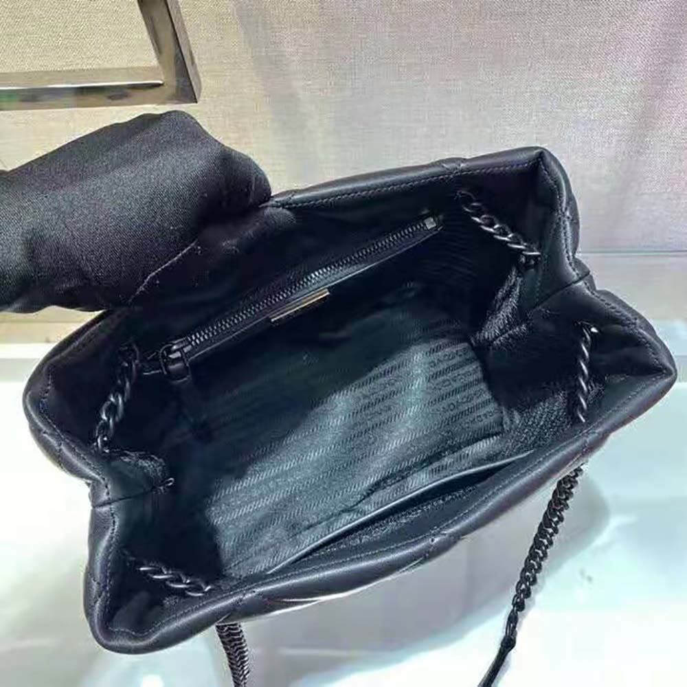 Prada Women Nappa Leather Prada Spectrum Tote-Black - image 8