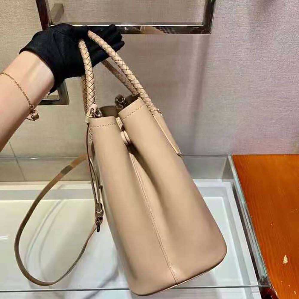 Prada Women Prada Double Medium Leather Handbag-Sandy - image 6