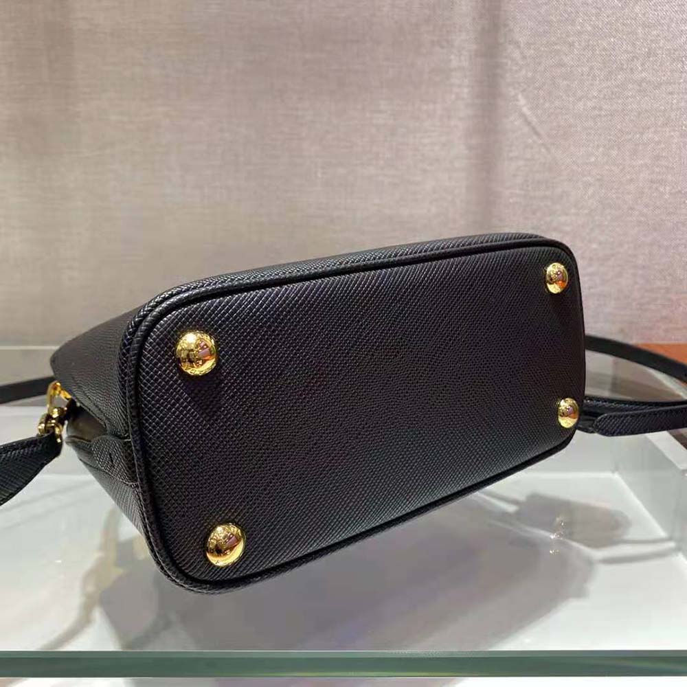 Prada Women Prada Matinee Micro Saffiano Leather Bag-Black - image 7