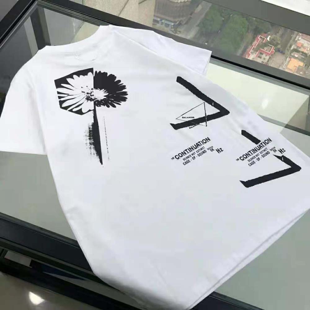 Prada Women Printed Jersey T-shirt-White - image 4