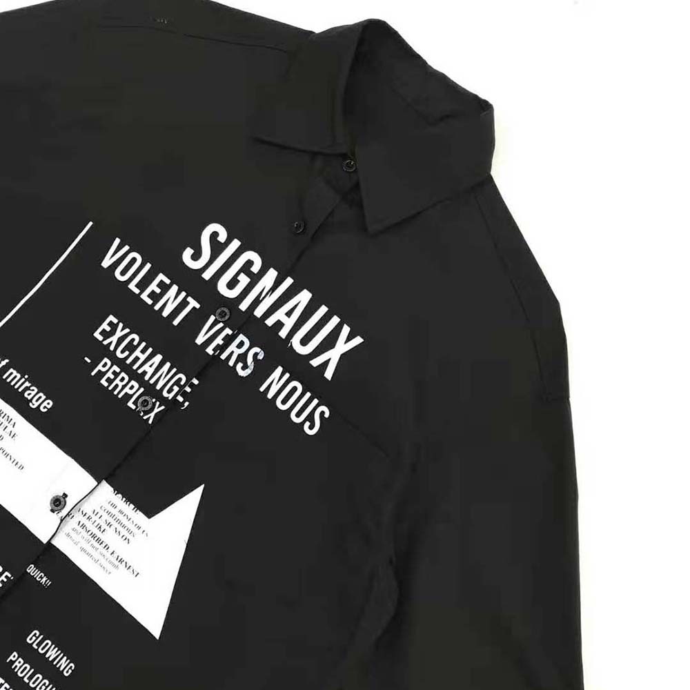 Prada Women Short-sleeve Cotton Shirt-Black - image 5