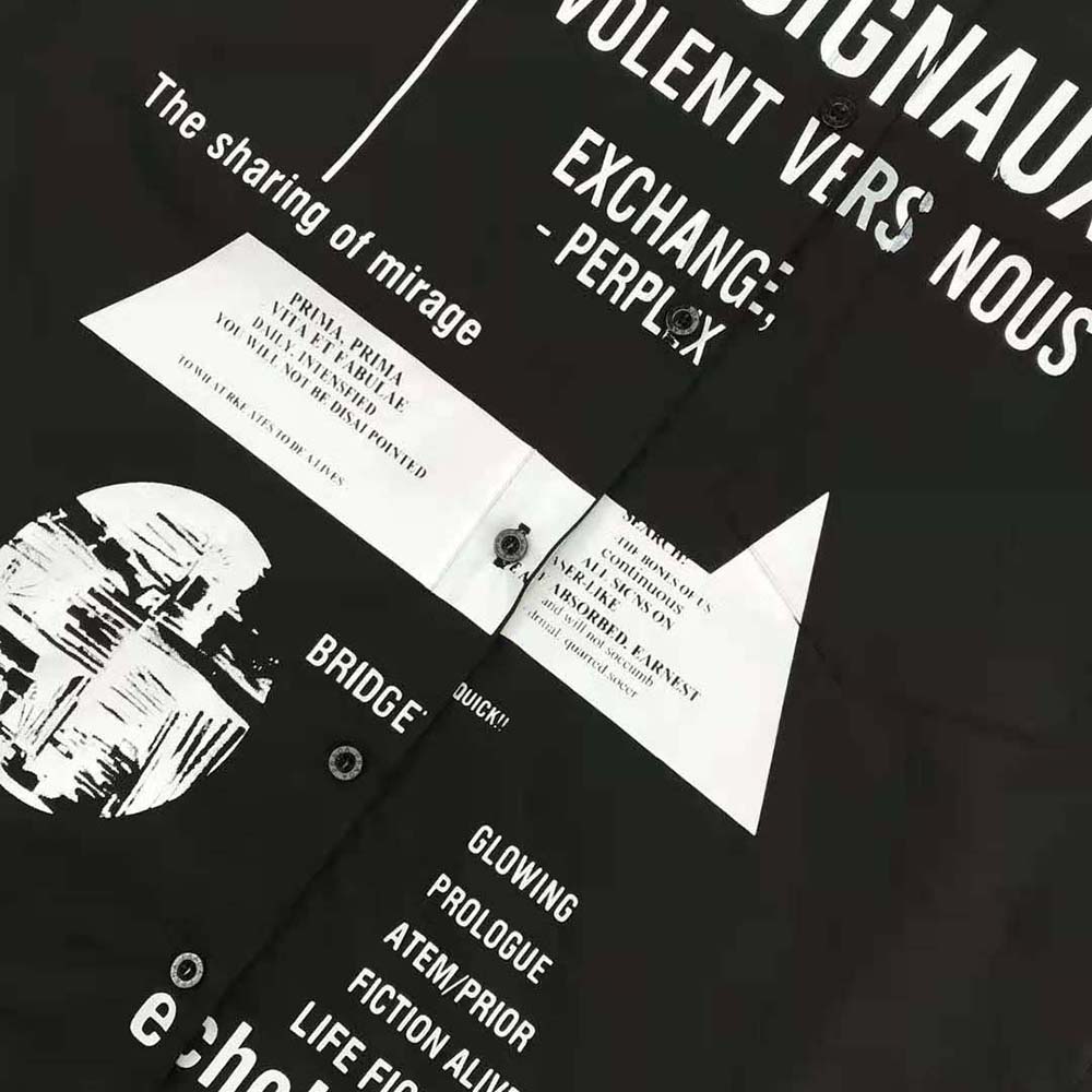 Prada Women Short-sleeve Cotton Shirt-Black - image 4