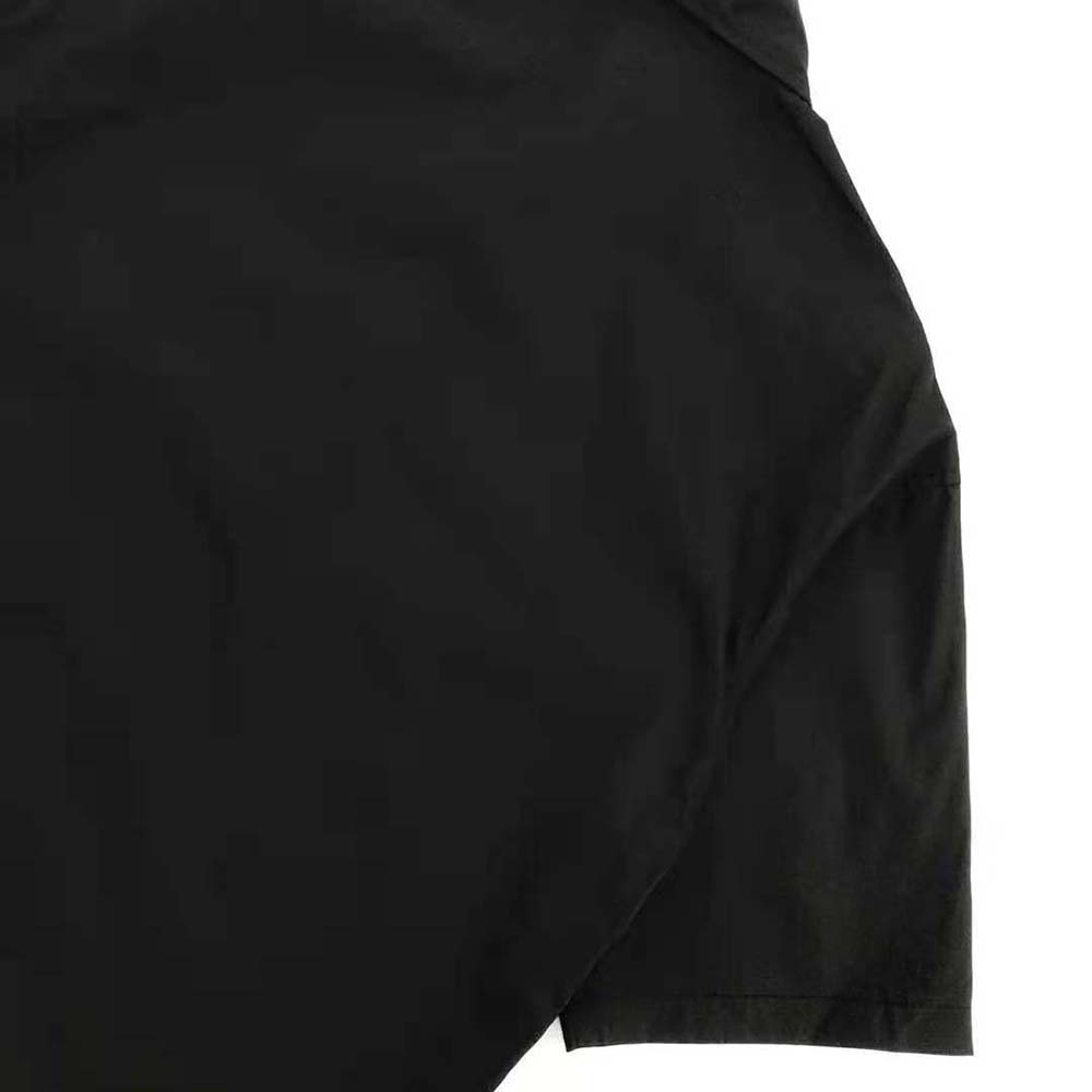 Prada Women Short-sleeve Cotton Shirt-Black - image 7