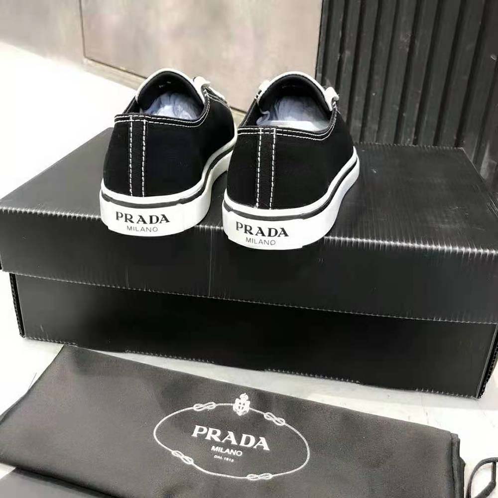Prada Women Synthesis Sneakers in 25mm Heel-Black - image 6