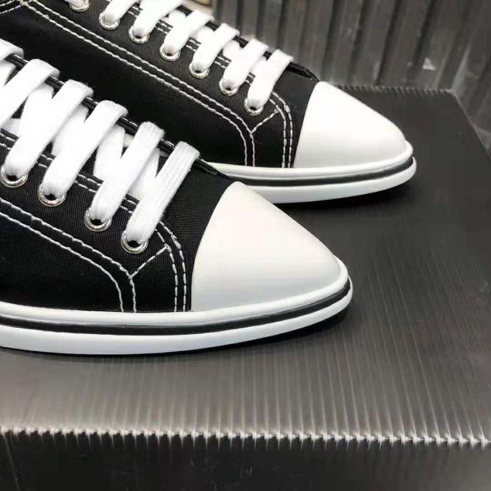 Prada Women Synthesis Sneakers in 25mm Heel-Black - image 7